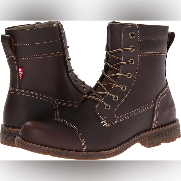 Levi's Other - Levi's Men's Lex II Lace-Up Chukka Boots Dark Brown Size 13 NEW IN BOX